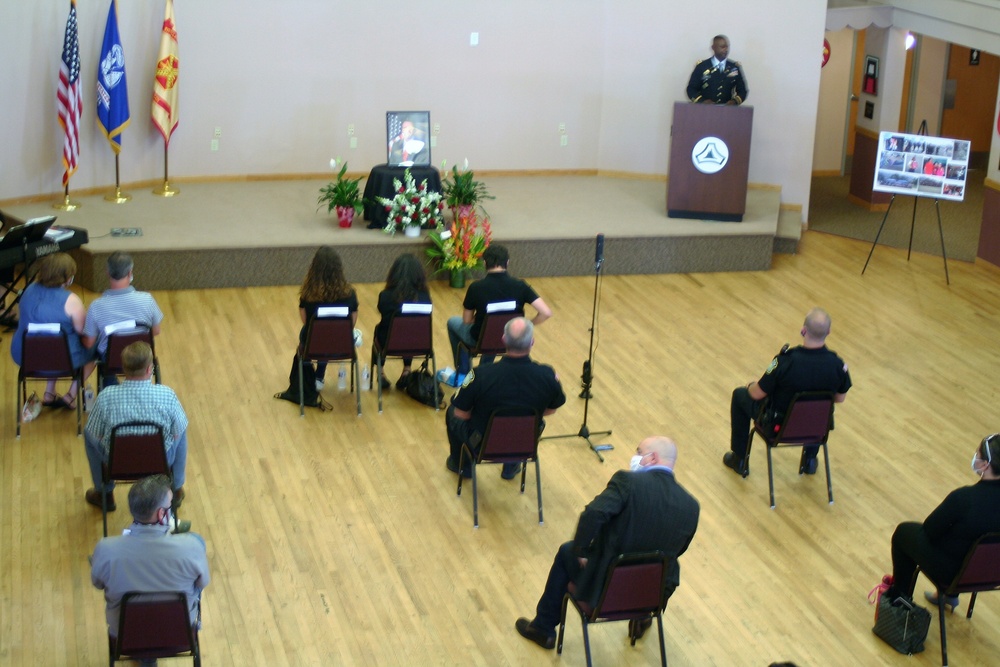 Memorial service held former Fort McCoy DPW, DES director