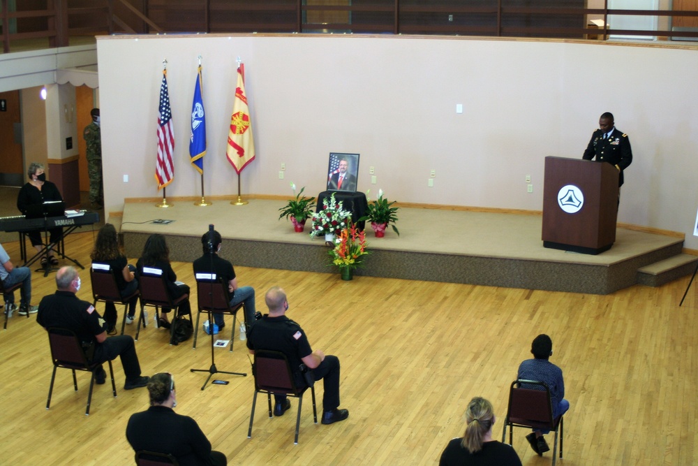 Memorial service held former Fort McCoy DPW, DES director