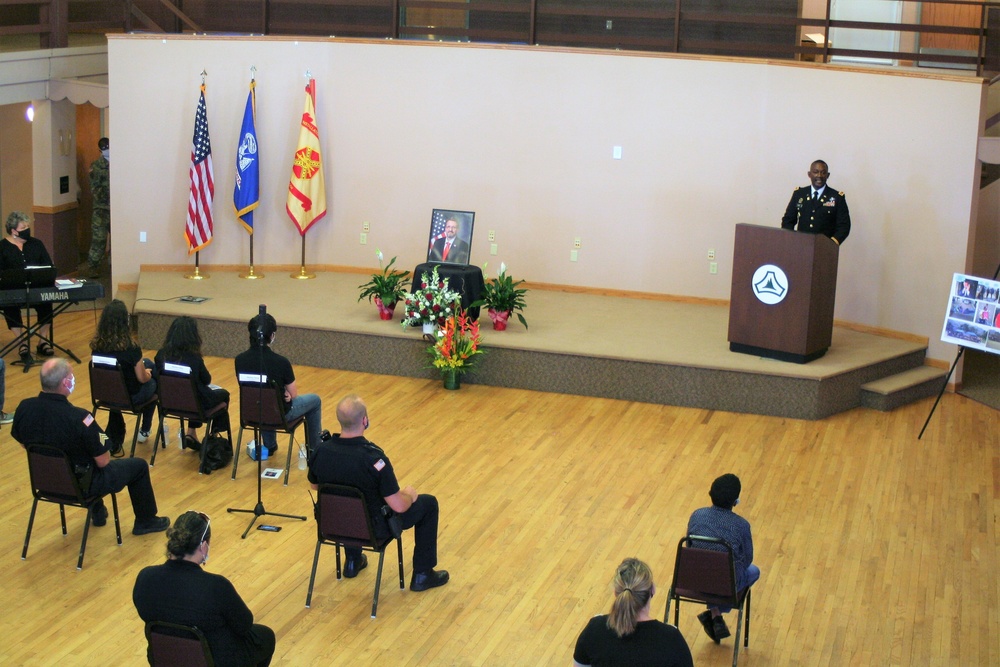 Memorial service held former Fort McCoy DPW, DES director