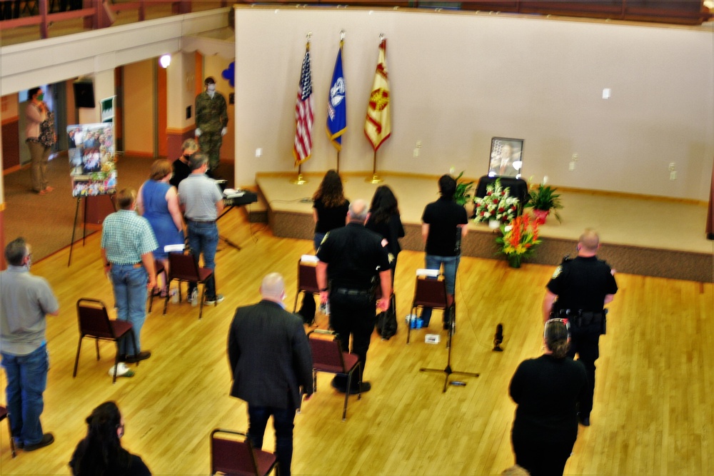 Memorial service held former Fort McCoy DPW, DES director