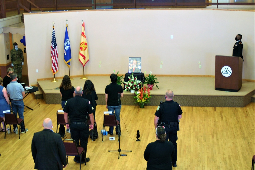 Memorial service held former Fort McCoy DPW, DES director