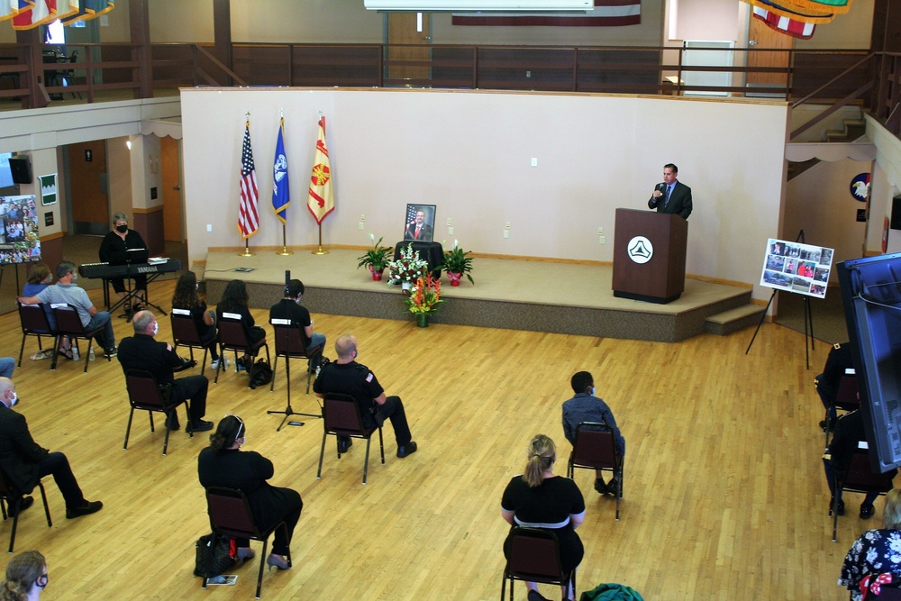 Memorial service held former Fort McCoy DPW, DES director