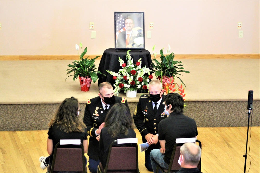 Memorial service held former Fort McCoy DPW, DES director