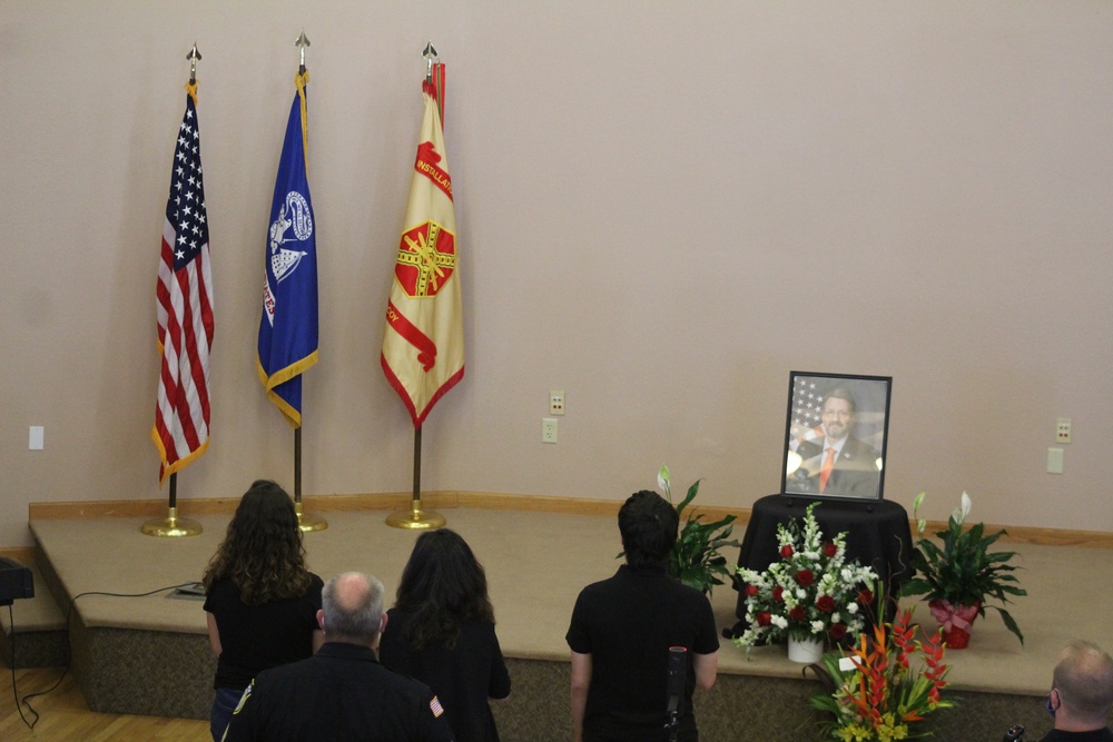 Memorial service held former Fort McCoy DPW, DES director