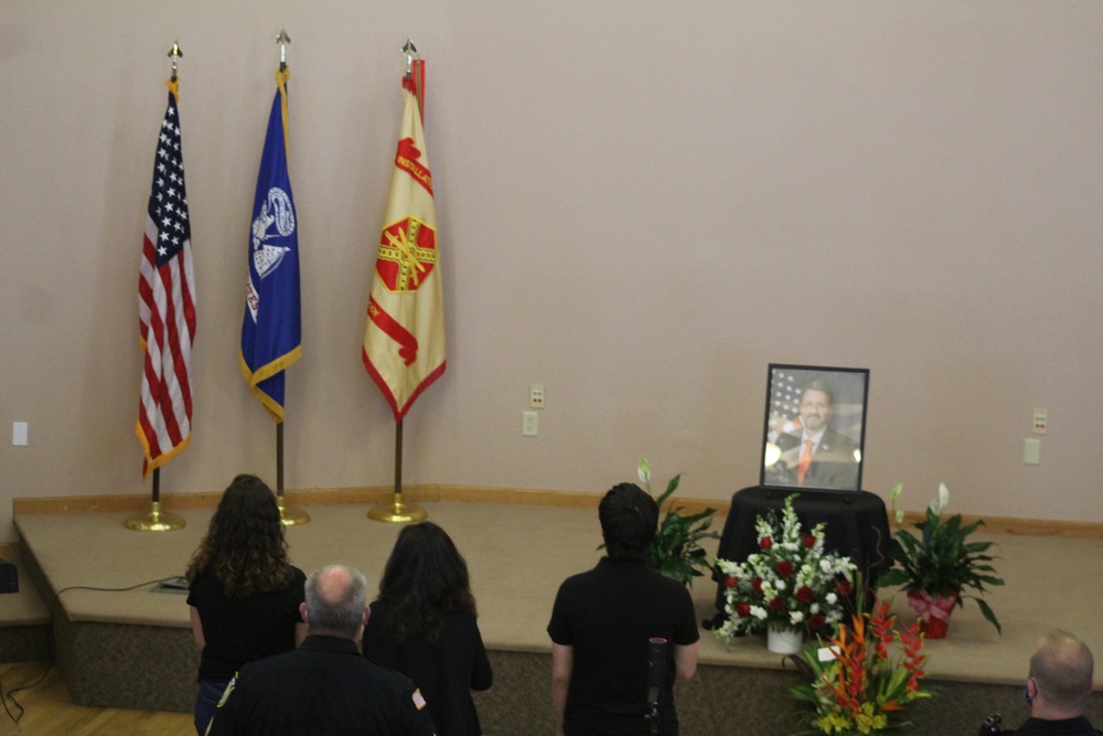 Memorial service held former Fort McCoy DPW, DES director