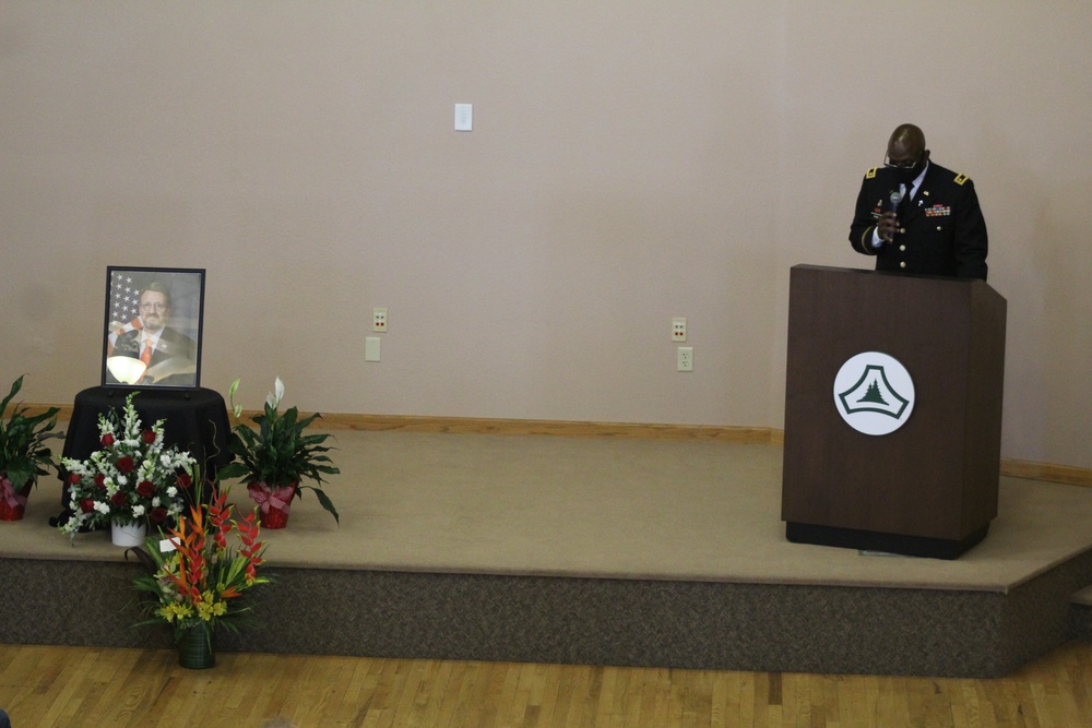 Memorial service held former Fort McCoy DPW, DES director