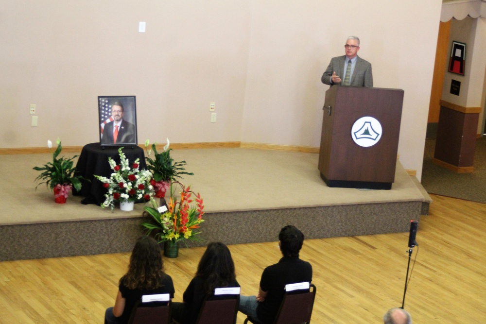 Memorial service held former Fort McCoy DPW, DES director