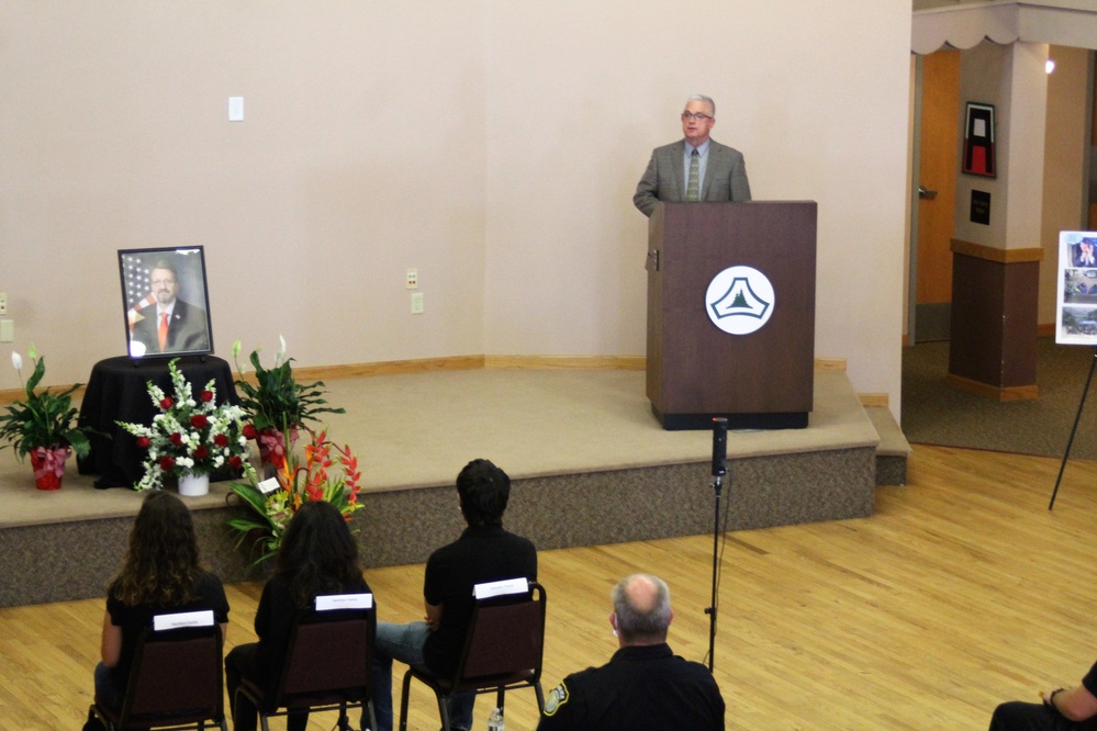 Memorial service held former Fort McCoy DPW, DES director