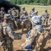 Combat Medic Trainees Practice Evacuating Casualties