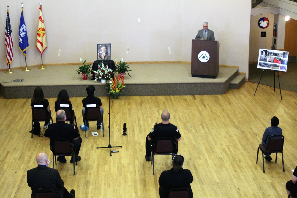 Memorial service held former Fort McCoy DPW, DES director