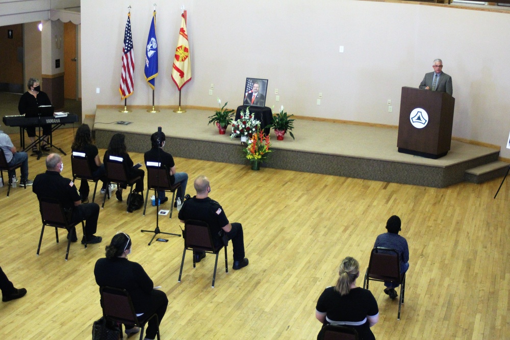 Memorial service held former Fort McCoy DPW, DES director