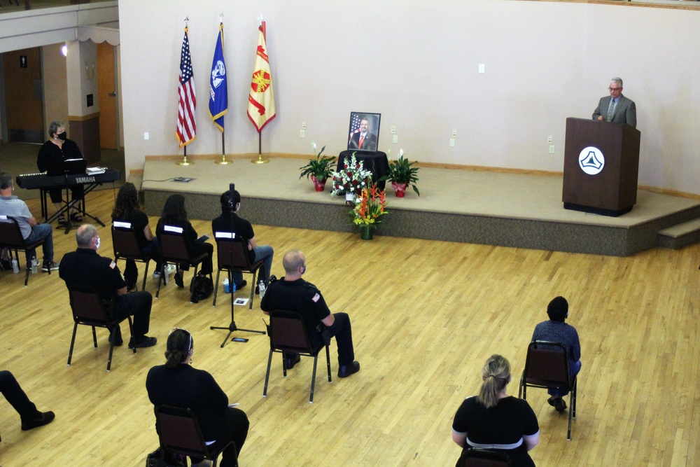 Memorial service held former Fort McCoy DPW, DES director