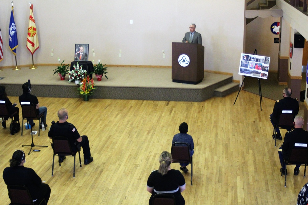 Memorial service held former Fort McCoy DPW, DES director