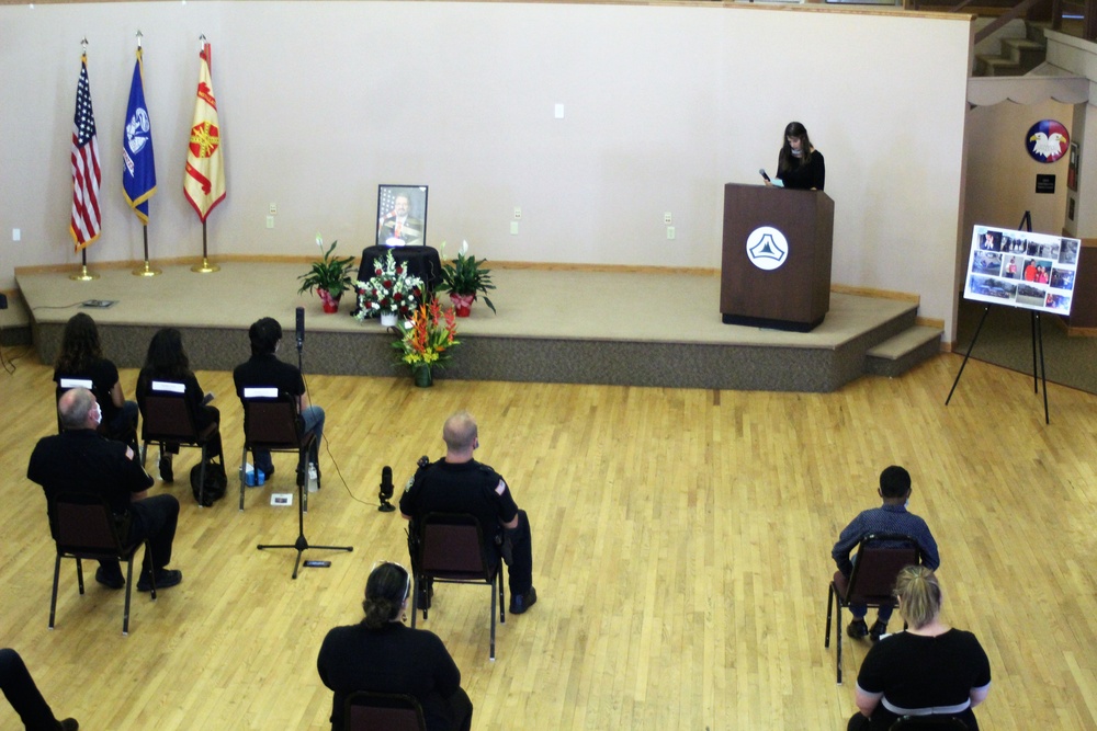 Memorial service held former Fort McCoy DPW, DES director