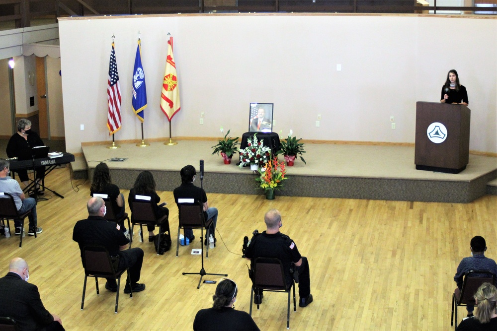 Memorial service held former Fort McCoy DPW, DES director