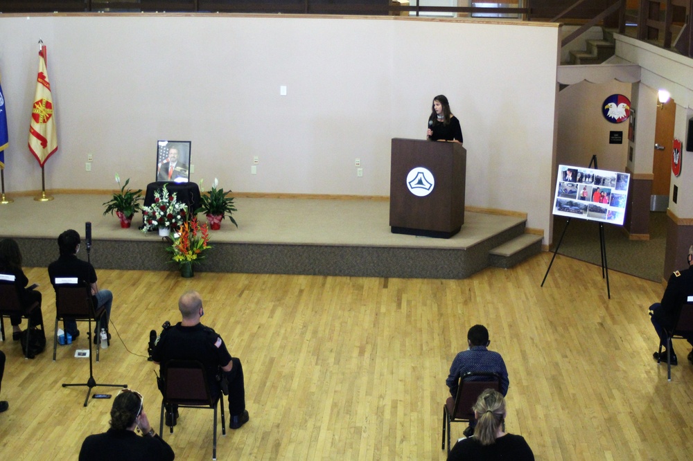 Memorial service held former Fort McCoy DPW, DES director