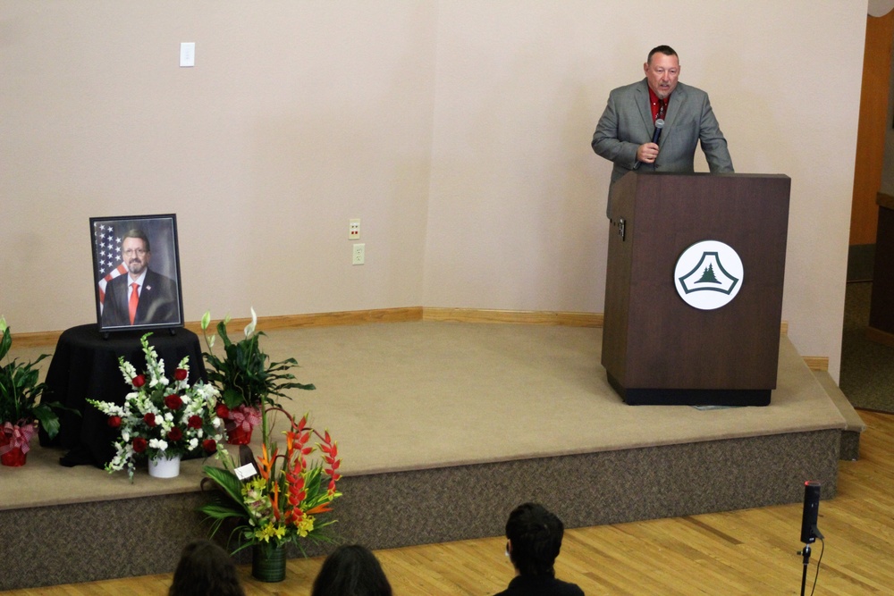 Memorial service held former Fort McCoy DPW, DES director