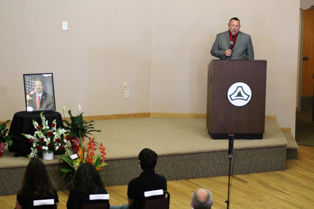 Memorial service held former Fort McCoy DPW, DES director