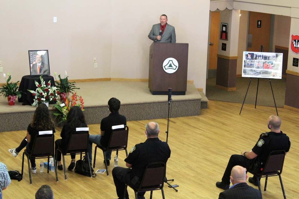 Memorial service held former Fort McCoy DPW, DES director