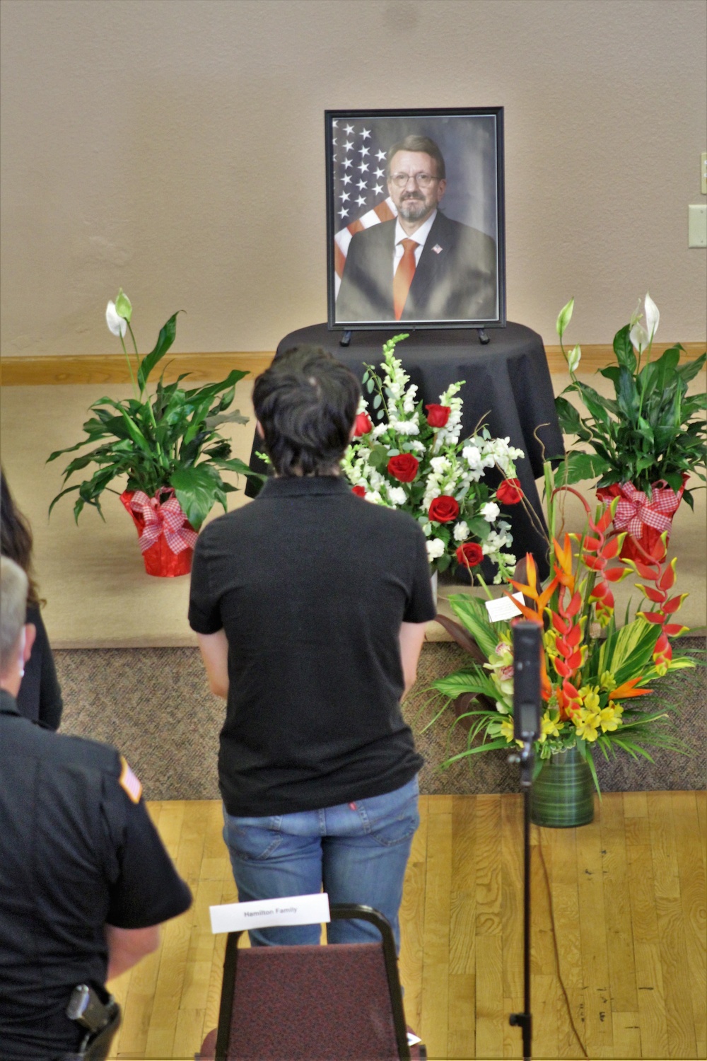 Memorial service held former Fort McCoy DPW, DES director