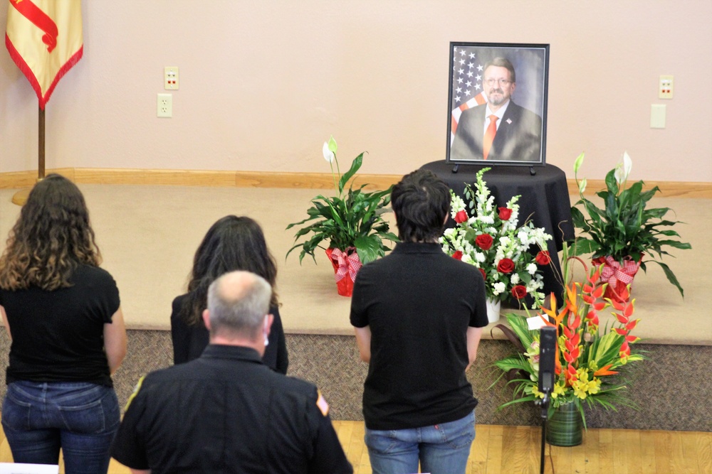 Memorial service held former Fort McCoy DPW, DES director