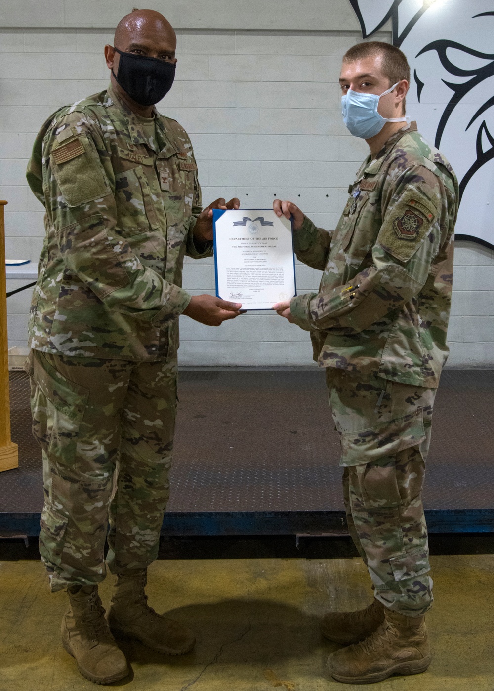 JBA Port Dawgs awarded AFAM for aiding ARNG during D.C. protests