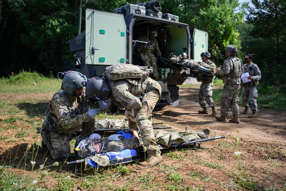 Multiple turns during MASCAL for 1-214th Flight Paramedics