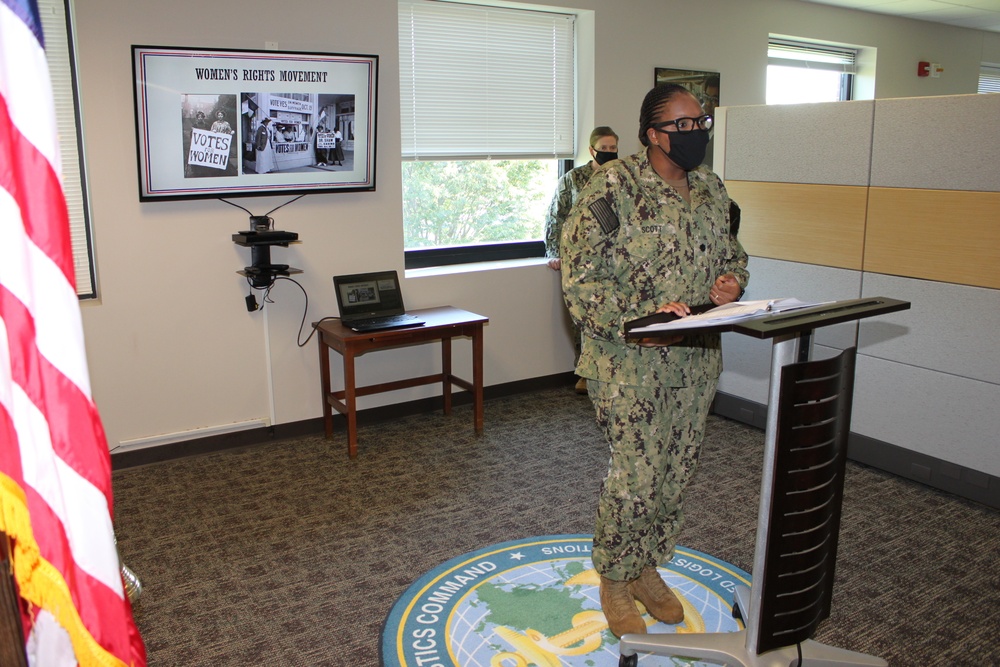 Naval Medical Logistics Command Hosts Virtual Women’s Equality Day Celebration