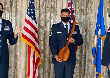 Medical Reservists in Pacific bid farewell to commander