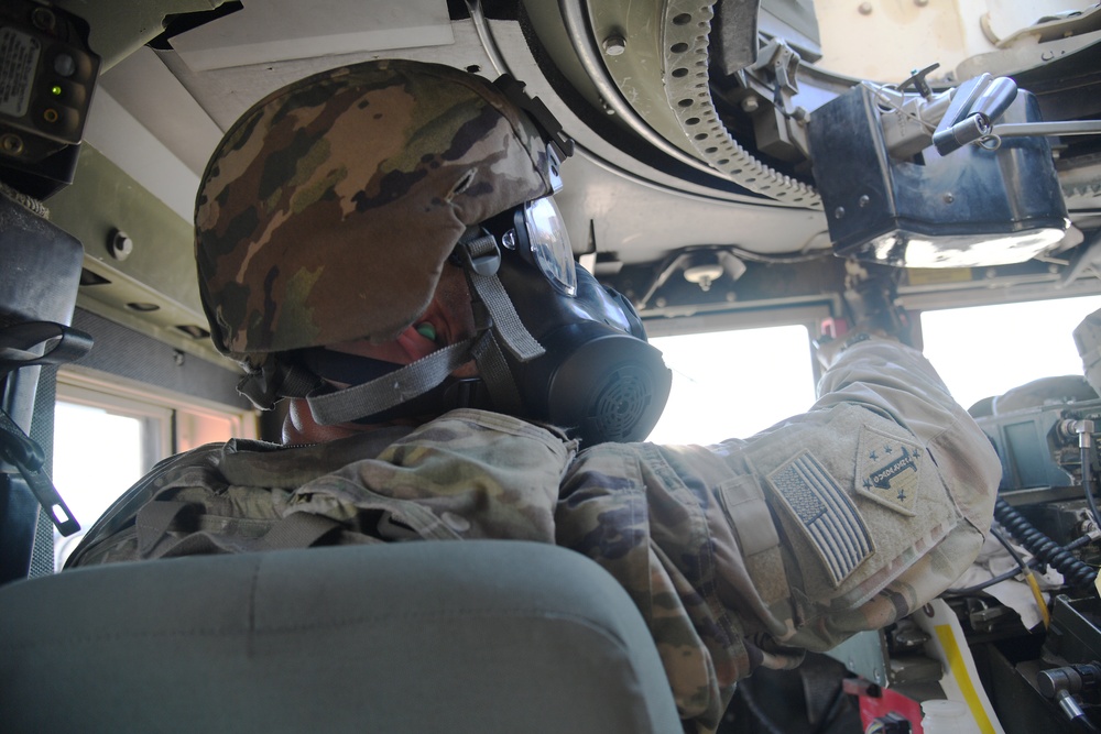 1-18th CAV conducts gunnery qualification at AT 2020