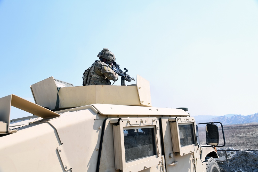 1-18th CAV conducts gunnery qualification at AT 2020