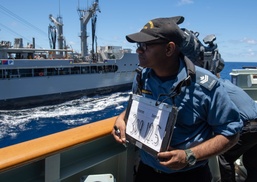 HMCS WINNIPEG Replenishment-at-Sea
