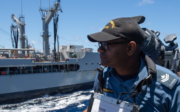 HMCS WINNIPEG Replenishment-at-Sea