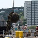 REMOVAL BEGINS ON FLEET ACTIVITIES YOKOSUKA FLOATING PIER 5