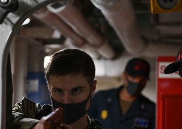 Blue Ridge Sailors Conduct Anti-terrorism Training
