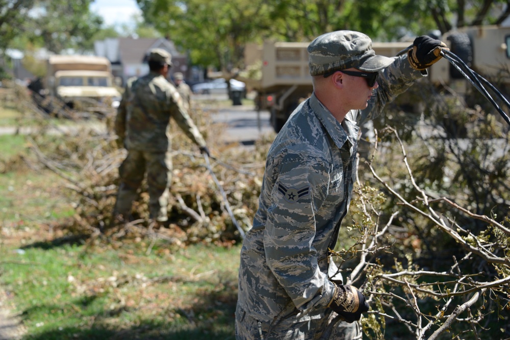 Rife clears branches