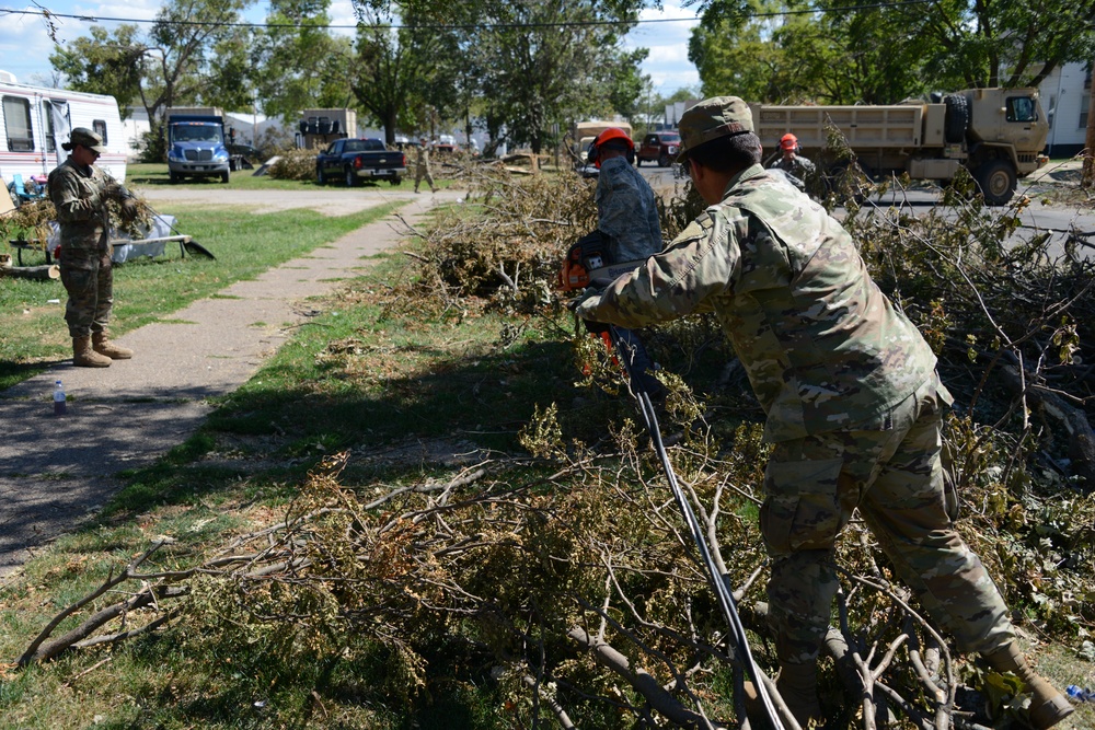 CE helps restore power