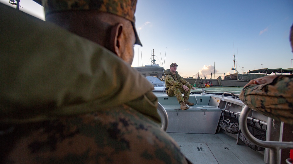 Planning together | Marines, ADF members conduct area recon