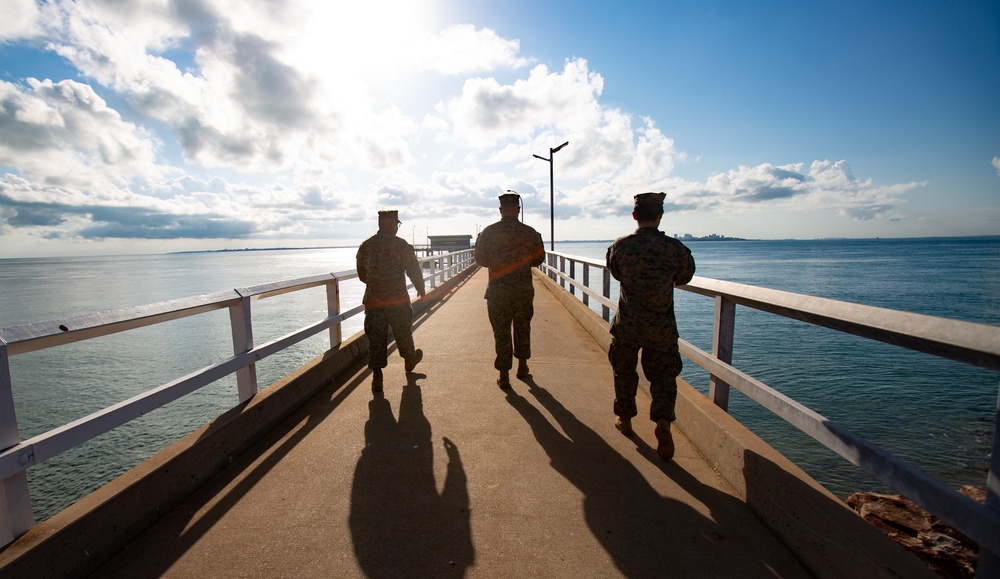 Planning together | Marines, ADF members conduct area recon