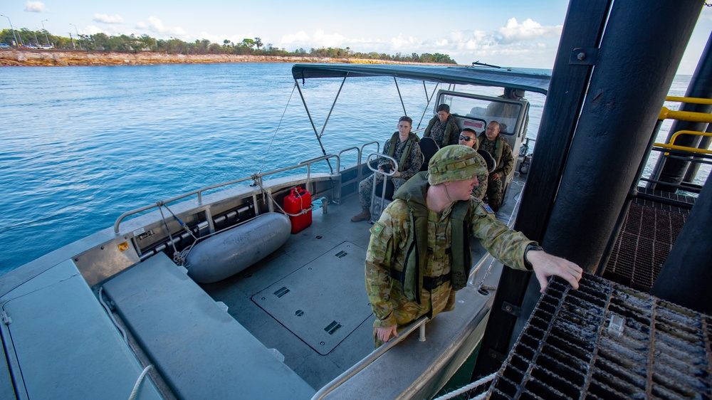 Planning Together - Marines, ADF Members conduct area recon