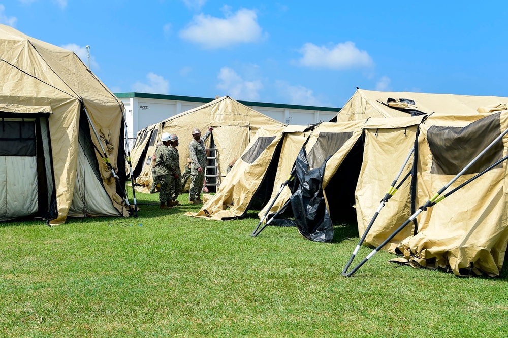 Seabees Prepare for Command Post Exercise in Okinawa