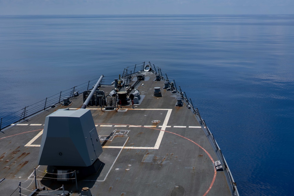 USS Halsey Conducts Routine Operations