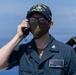 USS Halsey Conducts Communications Testing