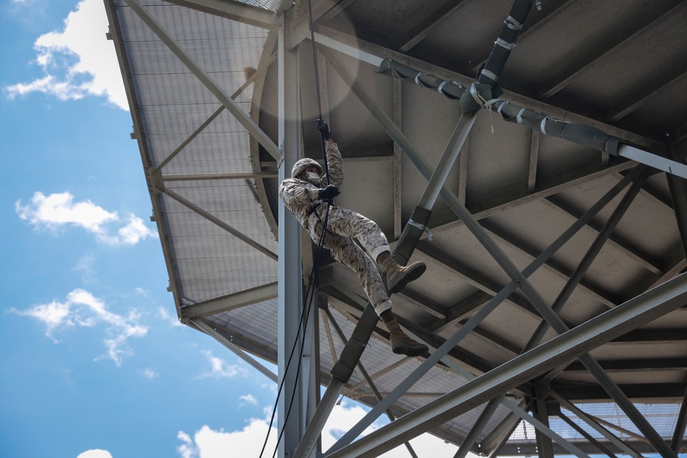 Mike Company Rappel Tower