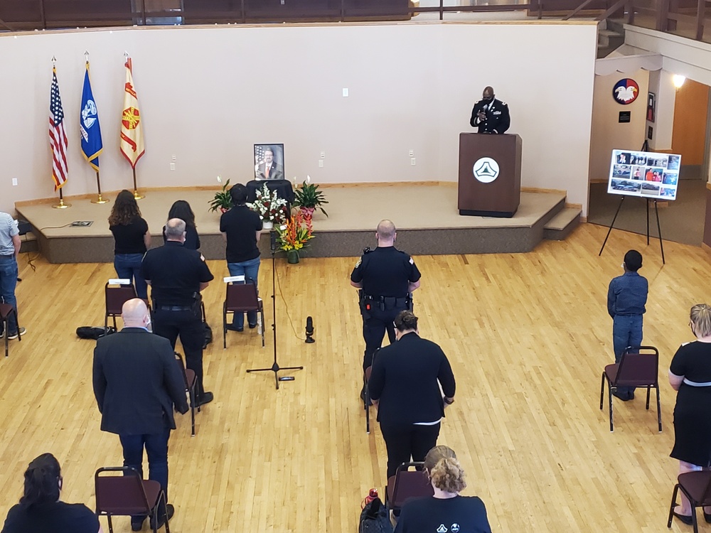 Memorial service held former Fort McCoy DPW, DES director