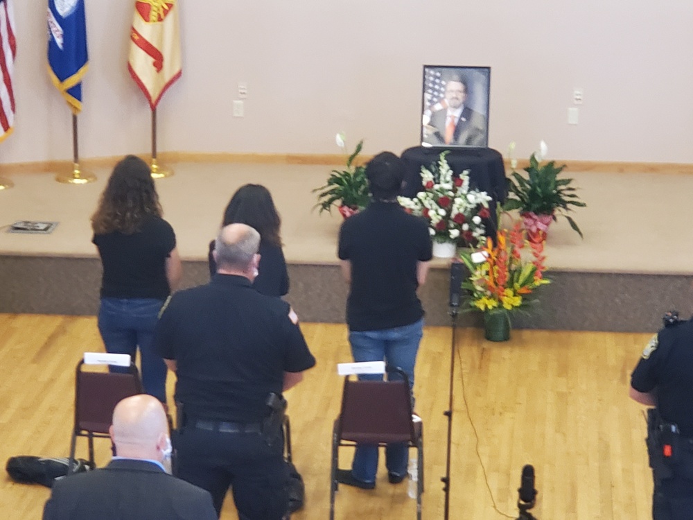 Memorial service held former Fort McCoy DPW, DES director