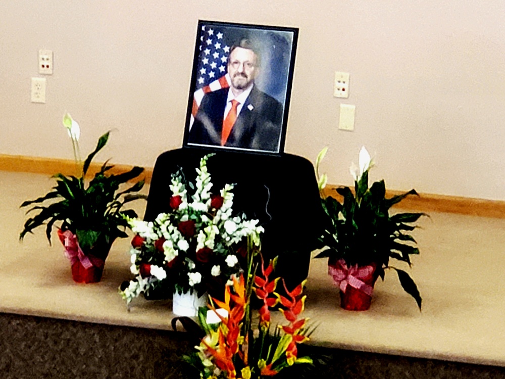 Memorial service held former Fort McCoy DPW, DES director