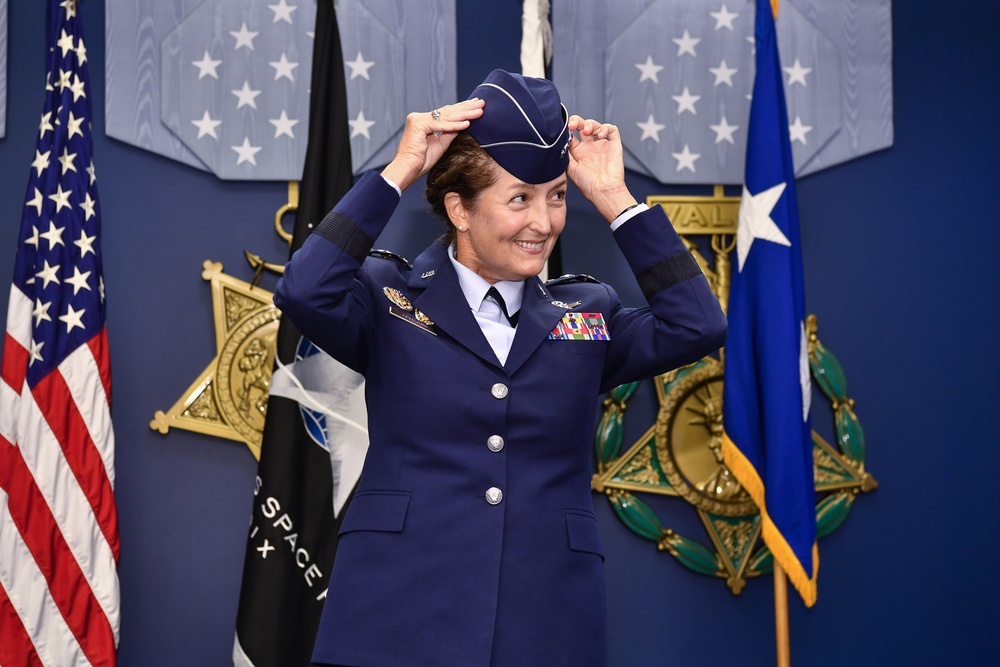 Lt. Gen. Nina Armagno Promotion