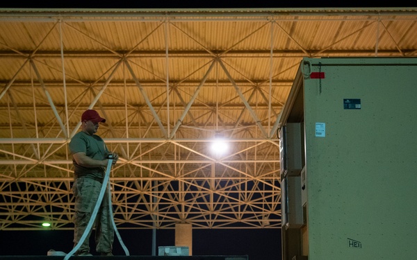 379th EAES train on NPC-L