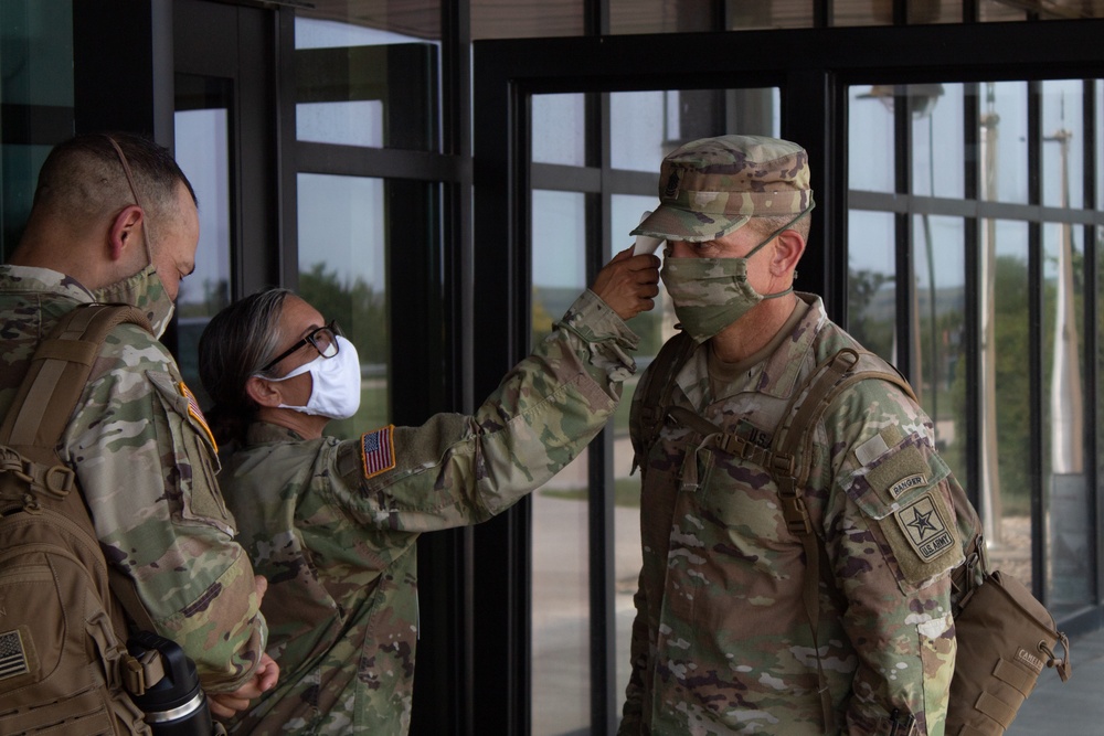 Sgt. Maj. of the Army Michael A. Grinston visits Fort Riley